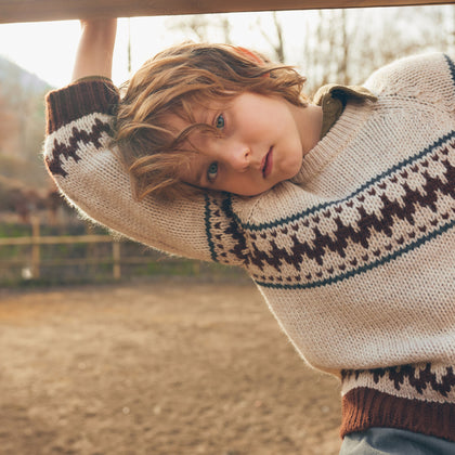 Buho Kid Folk Knit Jumper