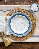 My Mind’s Eye - BTL1140 - 8" Bunny Toile Plates
