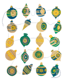 East End Press - Christmas Ornaments Sewn Garland
