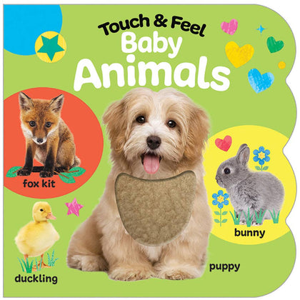 Cottage Door Press - Baby Animals Touch & Feel Board Book