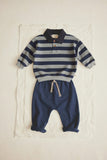 Cozmo Zack Soft Brushed Knit Baby Pant ~ Navy