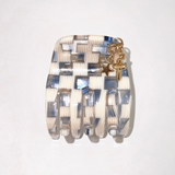 Karst Essentials - Small Hair Claw Clip — Sky Checker: No Charm Eyelet (Standard)
