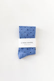 Le Bon Shoppe - Polka Dot Sneaker Socks (wholesale): BLUE/NAVY