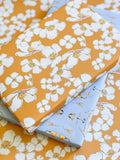re:mused studio - California Poppy Gift Wrap Sheet-Double Sided: Roll of 3 Sheets
