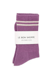 Le Bon Shoppe - Boyfriend Socks: Blue Grey