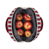 Fluf - Zipper Lunch - Awning Stripe Chili Pepper