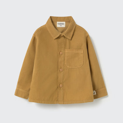 Cozmo Dublin Baby Shirt in Biscuit