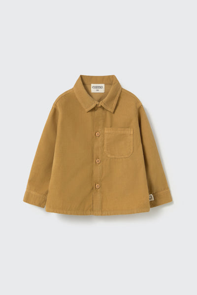 Cozmo Dublin Baby Shirt in Biscuit