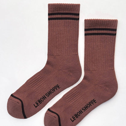 Le Bon Shoppe - Boyfriend Socks: Clay