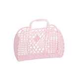 Retro Basket Jelly Bag - Small: Red