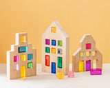 MAISON RUE LLC. - Riley City Blocks & Gems Set: Multicolor / L