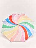 Original Duckhead USA - We ship from USA - Meri Meri Rainbow Stripes Kids Eco-Friendly Duck Umbrella: Pink