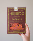 East End Press - Autumn Leaves Sewn Garland
