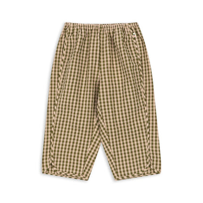 Konges Kim Slip Pants ~ Avocado Check