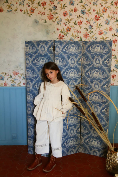 Bonjour Diary Ivory Corduroy