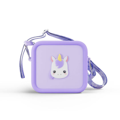 Kidamento - Silicone Bag - Purple Unicorn