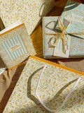 re:mused studio - Capri Gift Wrap Sheet - Double Sided: Roll of 3 Sheets