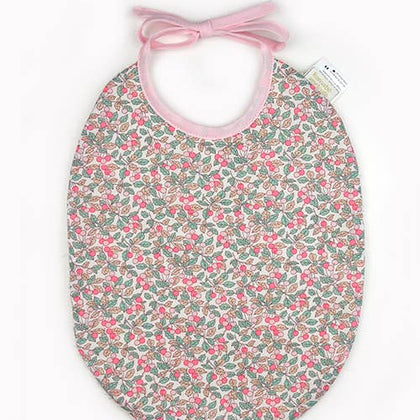 BARNABÉ AIME LE CAFÉ - Liberty® English Floral Baby Bib: Nina