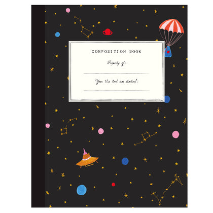 Mr. Boddington's Studio - Outer Space Composition Book