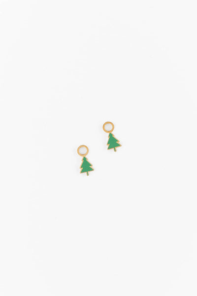 Pip Pop Post - Christmas Tree Charm: Pair
