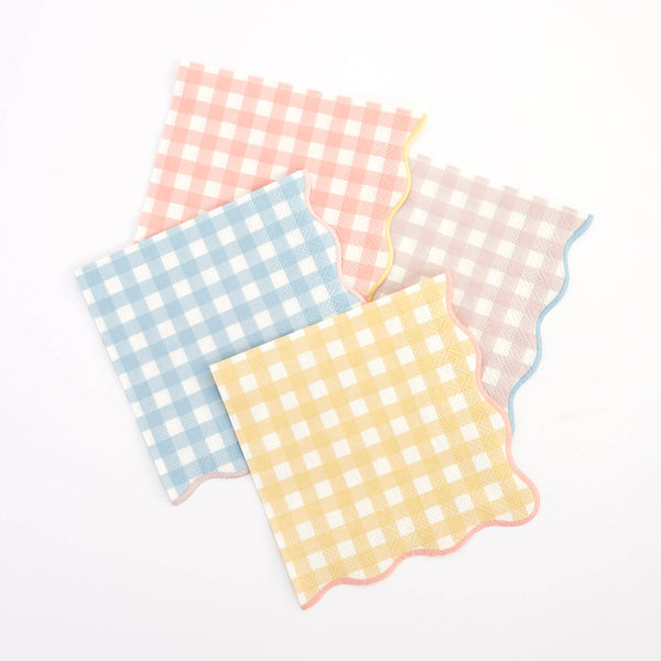Meri Meri - Gingham Small Napkins