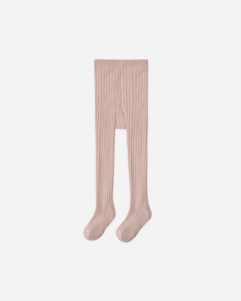 Rylee & Cru Ribbed Tights ~ Rosewood