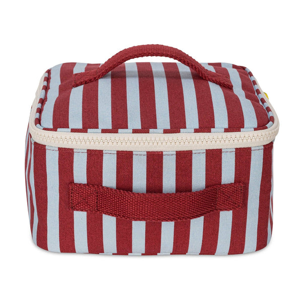 Fluf - Square Lunch - Awning Stripe Chili Pepper