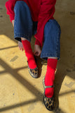 Le Bon Shoppe - Classic Cashmere Socks: Red