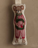 Coral & Tusk - Mouse with Wreath Ornament