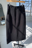 Le Bon Shoppe - Long City Skirt : Black