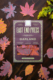 East End Press - Autumn Leaves Sewn Garland