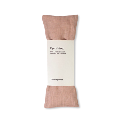 ardent goods - Eye Pillow Spa Therapy with Lavender -multiple colorways: Peach Fuzz