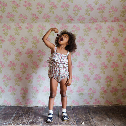 Little Cottons Clarissa Romper - Sundae Floral