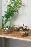 Fog Linen Work - Iron Wire Basket Rectangle (S)
