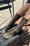 Le Bon Shoppe - Mohair Veil Socks (wholesale): Mocha