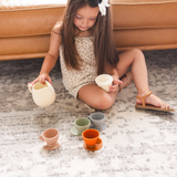 bug + bean kids - Silicone Tea Set | Kids Pretend Playset
