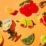 Jenny Lemons - Large Maraschino Cherries Hair Claw Clip