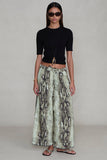 Chan Luu Ramona Poplin Pant ~ Python