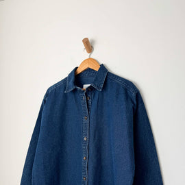 Le Bon Shoppe - Owen Shirt (2XS/S - 2M/L): DARK DENIM (2XS/S - 2M/L)