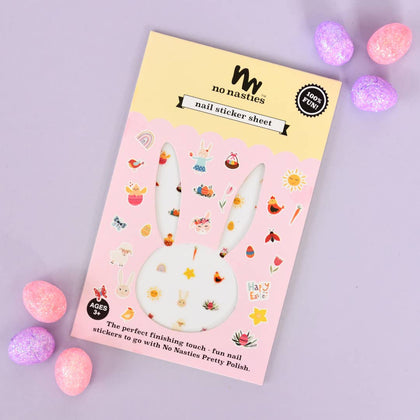 no nasties kids - Easter Bunny Nail Stickers