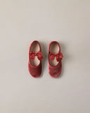 Noralee Strap Ballet Flats ~ Ruby