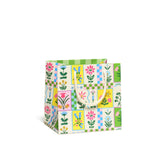 Red Cap Cards - Retro Flower gift bags: Medium
