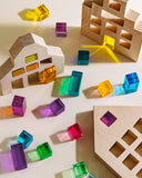 MAISON RUE LLC. - Riley City Blocks & Gems Set: Multicolor / L