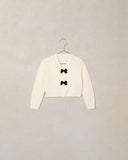 Noralee Bow Cardigan Sweater ~ Ivory