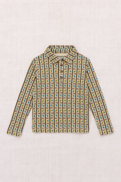Misha & Puff LS Polo ~ Alabaster Gallup