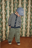 Konges Luc Pants ~ Milk Verte Stripe