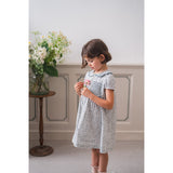 Little Cottons Organic Elizabeth Smocked Dress ~ Porcelain Floral
