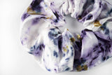 Botanically Dyed Silk Scrunchie: Yellow