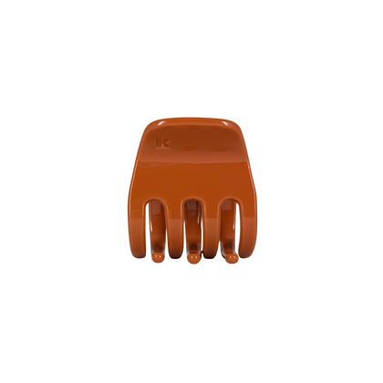 Karst Essentials - Small Hair Claw Clip — Clay: No Charm Ring (Standard)