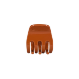 Karst Essentials - Small Hair Claw Clip — Clay: No Charm Ring (Standard)
